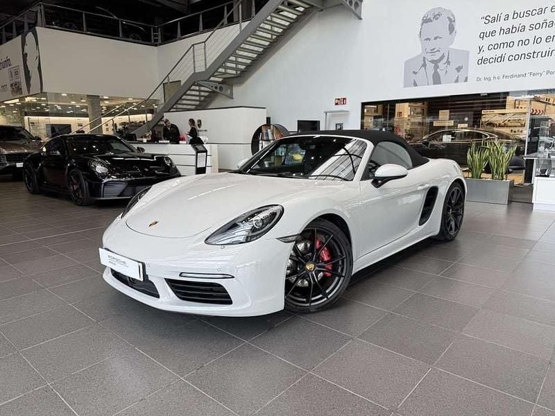 Usado Porsche Boxster S 349 CV (256 kW) 2020 Beige Descapotable