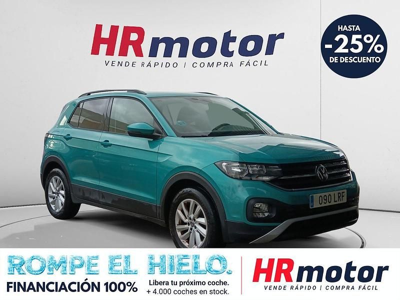 Usado VW T-Cross Advance 95 CV (69 kW) 2021 Azul SUV