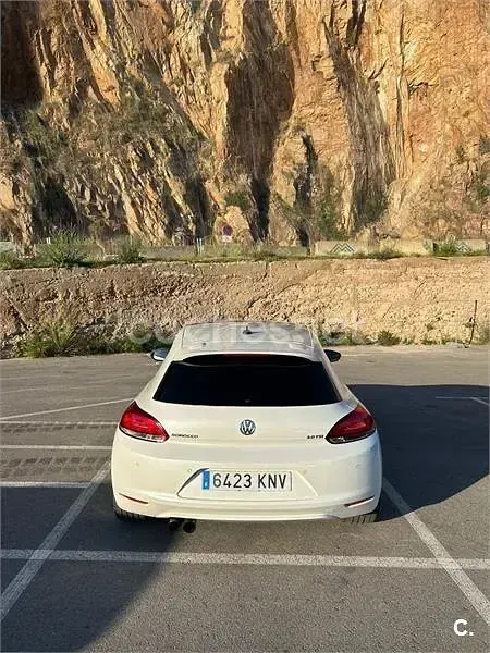 Usado VW Scirocco 200 CV (147 kW) 2009 Blanco Coupe