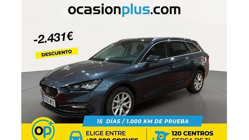 Usado Seat Leon ST Style 116 CV (85 kW) 2025 Gris Familiar