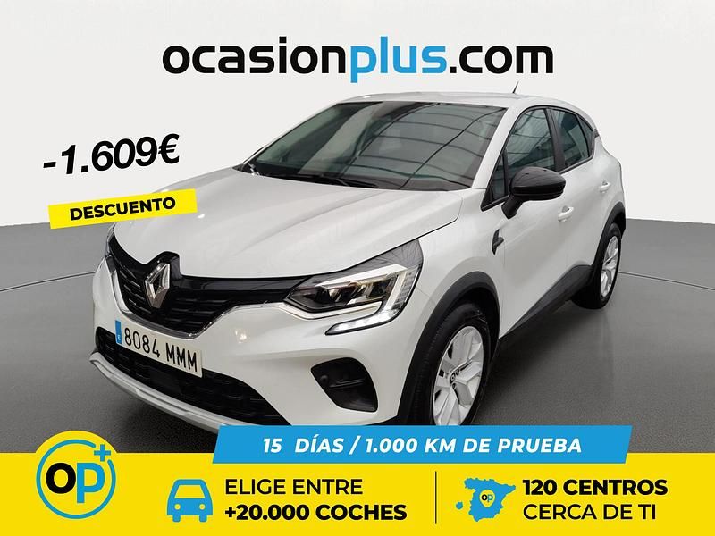 Blanco Usado 2023 Renault Captur Evolution SUV | 17.700 € (Precio justo) - Imagen 1/4