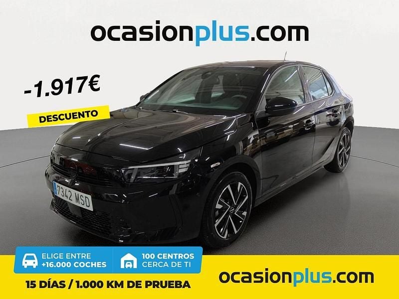 Negro Usado 2024 Opel Corsa Berlina | 14.050 € (Precio justo) - Imagen 1/4