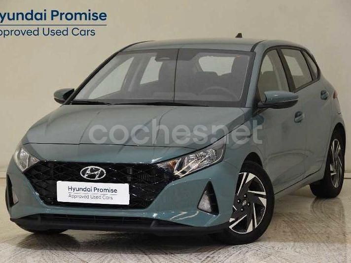 Verde Usado 2024 Hyundai i20 Berlina | 18.490 € (Precio justo) - Imagen 1/4