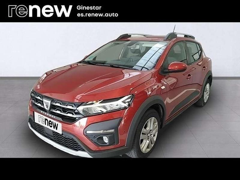 Rojo Usado 2021 Dacia Sandero Comfort Berlina | 13.620 € (Precio justo) - Imagen 1/4