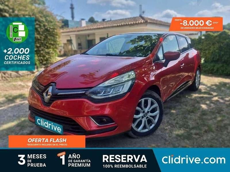 Rojo Usado 2017 Renault Clio GrandTour Zen Familiar | 8390 € (Precio justo) - Imagen 1/3