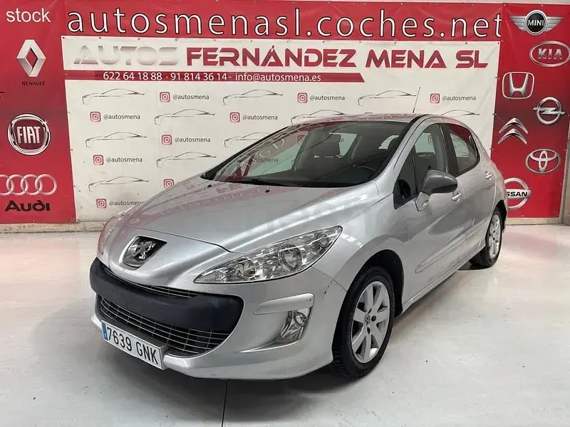 Usado Peugeot 308 Sport 120 CV (88 kW) 2009 Gris / plata Berlina