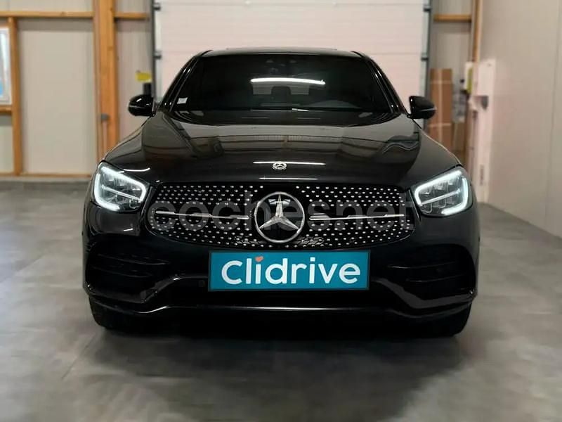 Usado Mercedes GLC300e 306 CV (225 kW) 2021 Negro Coupe