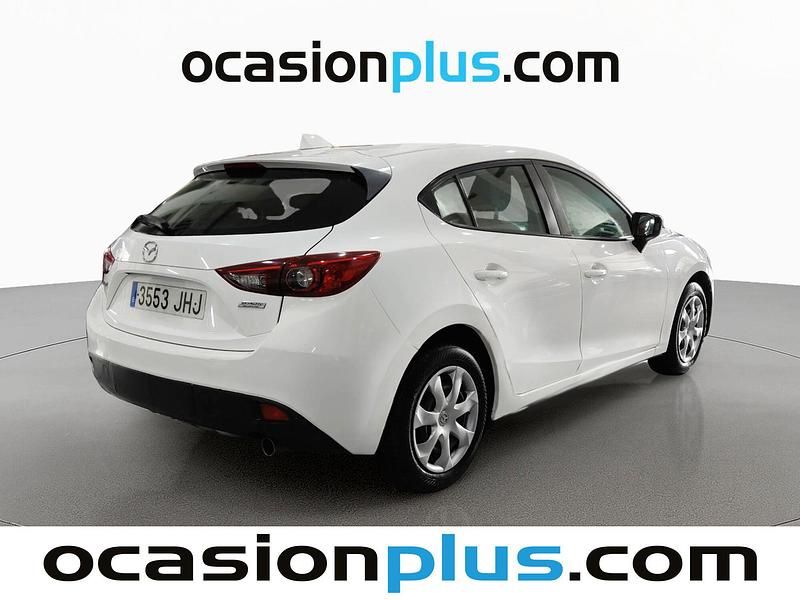 Usado Mazda 3 101 CV (74 kW) 2015 Blanco Berlina