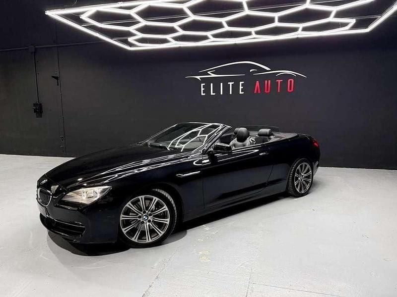 Usado BMW 640 Cabriolet Comfort Edition 313 CV (230 kW) 2013 Negro Descapotable