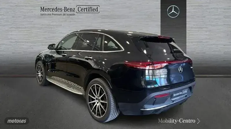 Usado Mercedes EQC400 300 kW (408 CV) 2022 Negro SUV