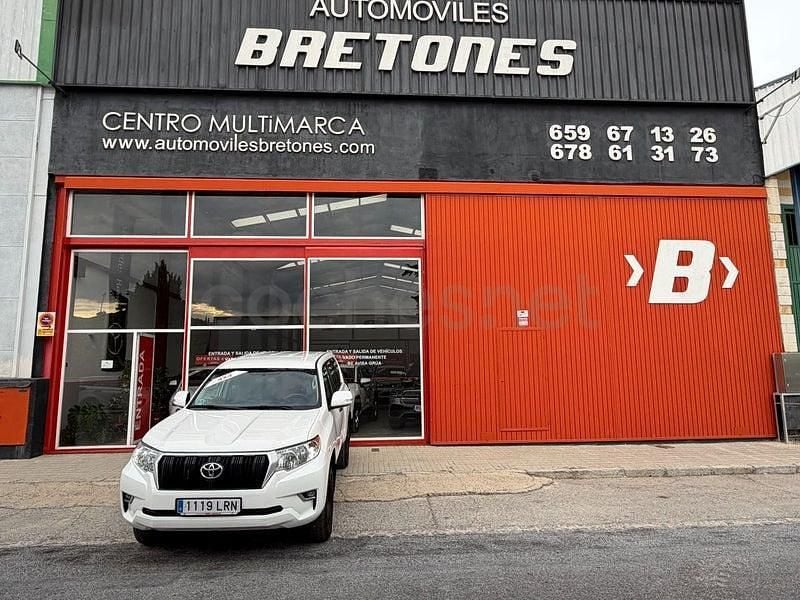 Blanco Usado 2021 Toyota Land Cruiser SUV | 46.900 € (Caro) - Imagen 1/4