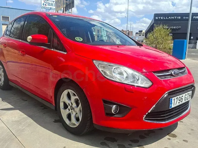 Usado Ford C-MAX Trend 115 CV (84 kW) 2010 Rojo Monovolumen