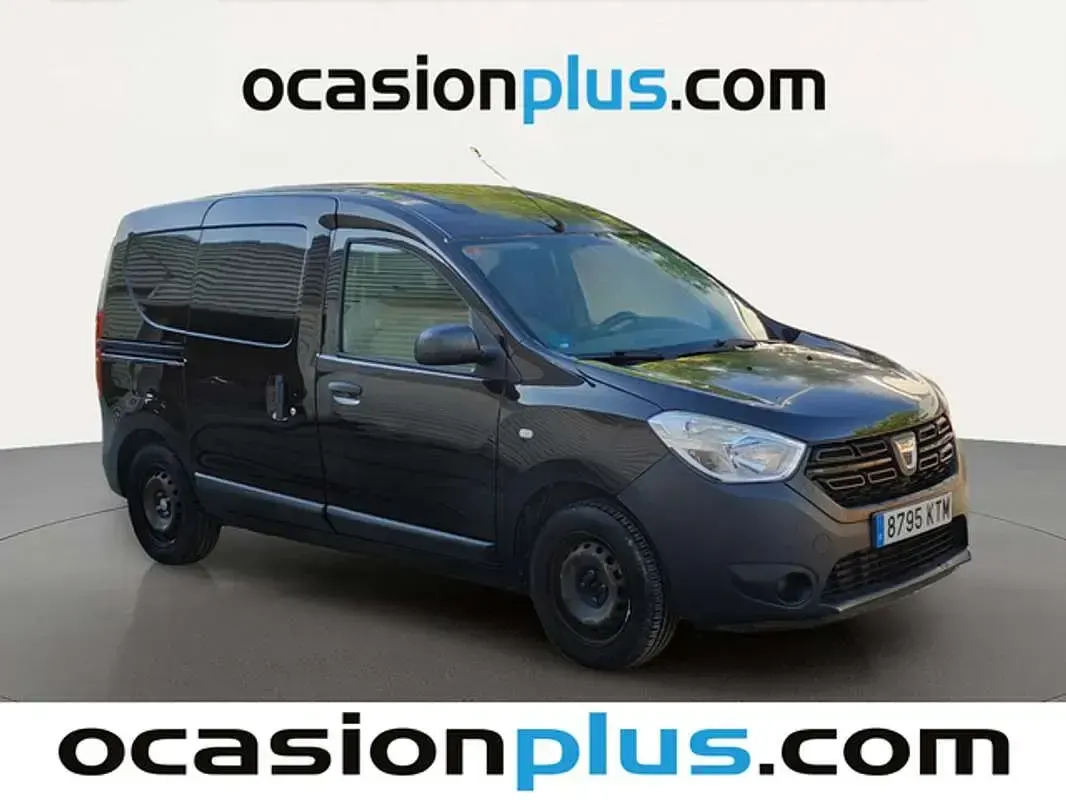 Usado Dacia Dokker Essentiel 102 CV (75 kW) 2019 Negro Monovolumen