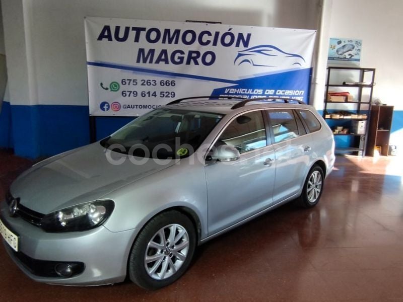 Gris / plata Usado 2011 VW Golf VI Advance Familiar | 7500 € (Precio justo) - Imagen 1/4