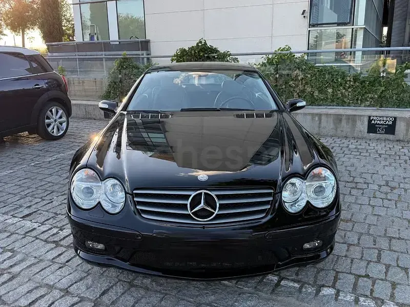 Usado Mercedes SL350 245 CV (180 kW) 2006 Negro Descapotable