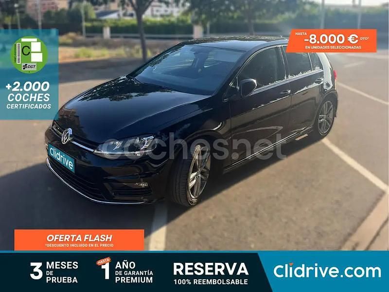 Negro Usado 2016 VW Golf VII Sportline Berlina | 10.290 € (Super precio) - Imagen 1/3