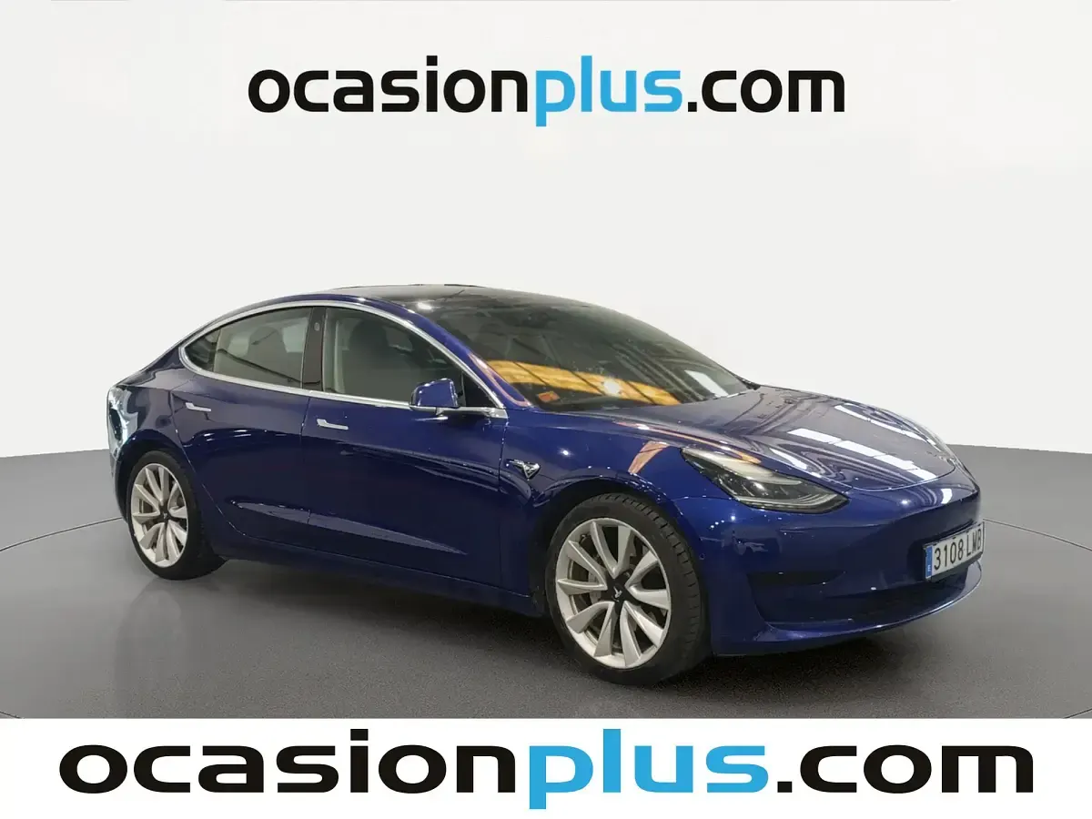 Usado Tesla Model 3 RWD 225 kW (306 CV) 2020 Azul Berlina