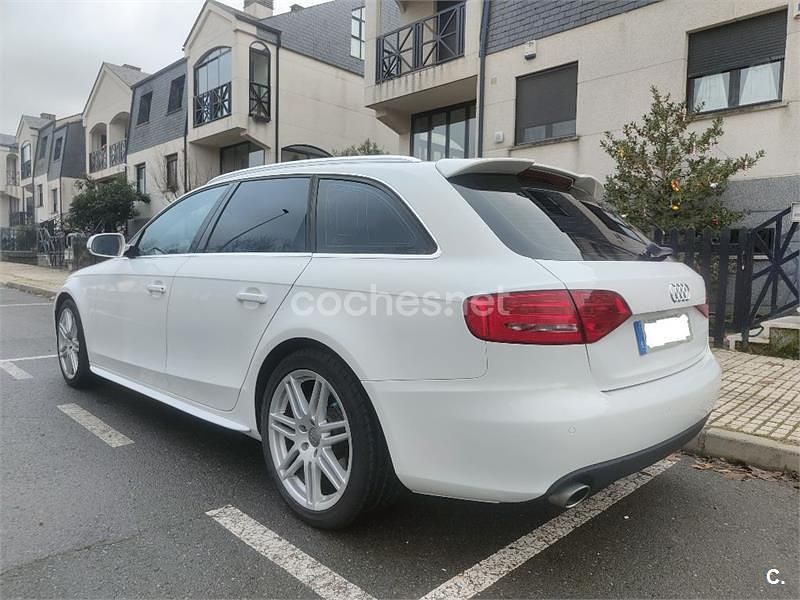 Usado Audi A4 S-Line 190 HP (139 kW) 2009 Branco Carrinha