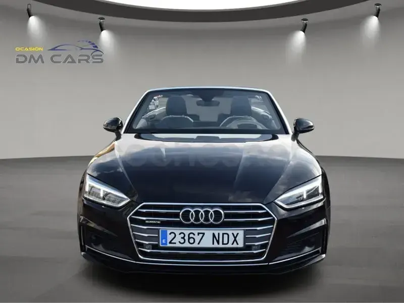 Usado Audi A5 Cabriolet S-Line 218 CV (160 kW) 2017 Negro Descapotable
