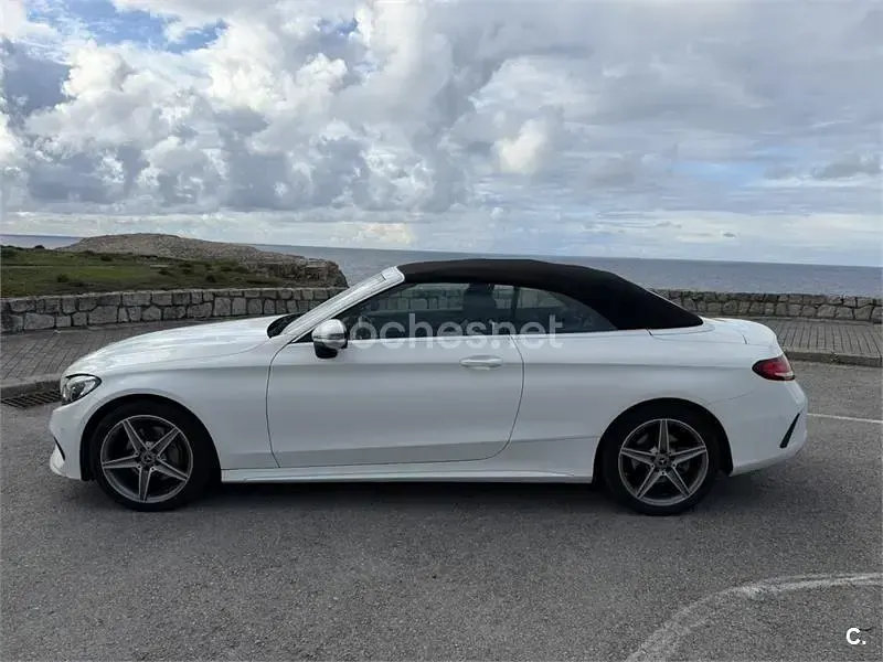 Usado Mercedes 200 184 CV (135 kW) 2017 Blanco Descapotable