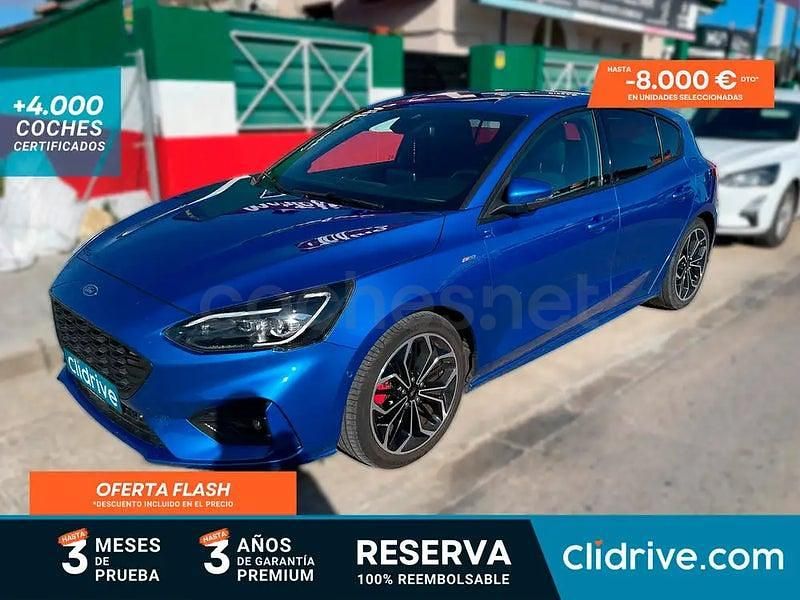 Usado Ford Focus Active X 120 CV (88 kW) 2020 Azul Berlina