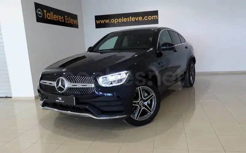 Usado Mercedes GLC300e 333 CV (244 kW) 2023 Azul Coupe