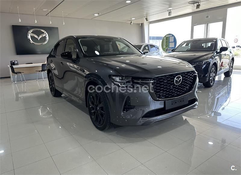 Usado Mazda CX-60 Homura-Line 327 CV (240 kW) 2024 Gris / plata SUV