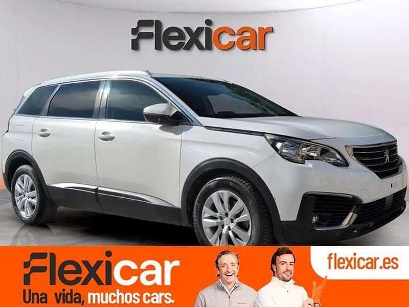 Blanco Usado 2020 Peugeot 5008 Active+ Monovolumen | 14.590 € (Super precio) - Imagen 1/4