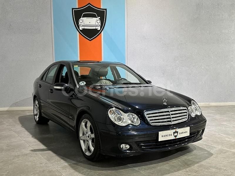 Negro Usado 2005 Mercedes C180 Sport Edition Berlina | 6990 € (Precio justo) - Imagen 1/4