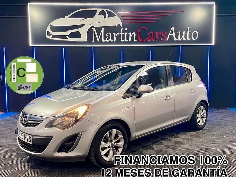 Gris / plata Usado 2014 Opel Corsa Selective Berlina | 5999 € (Precio justo) - Imagen 1/4