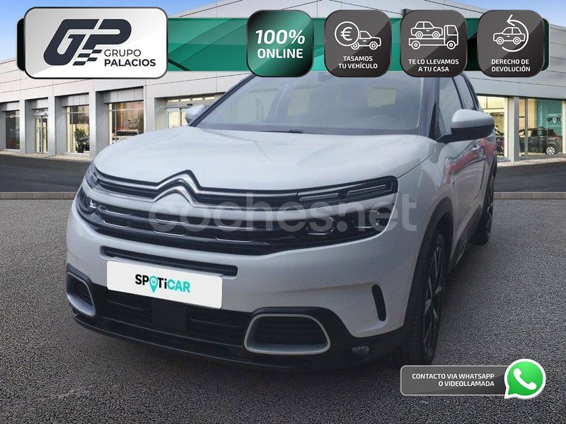 Blanco Usado 2021 Citroën C5 Aircross Shine SUV | 20.295 € (Un poco caro) - Imagen 1/4