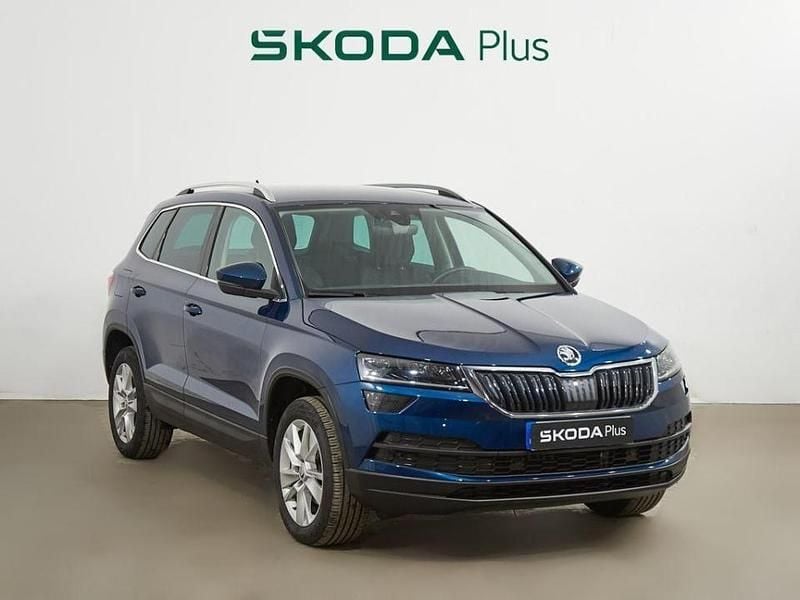 Azul Usado 2021 Skoda Karoq Ambition SUV | 21.500 € (Precio justo) - Imagen 1/4