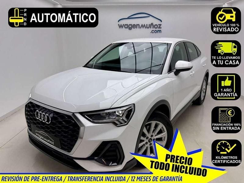 Blanco Usado 2021 Audi Q3 Sportback Advanced SUV | 32.900 € (Precio justo) - Imagen 1/4