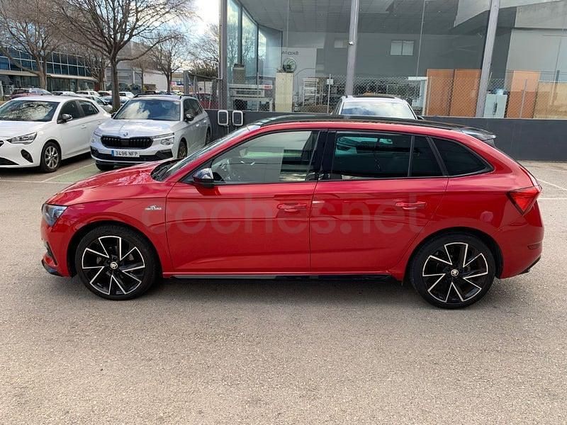Usado Skoda Scala Monte Carlo 150 CV (110 kW) 2022 Rojo Utilitario
