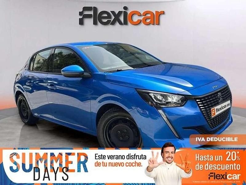 Azul Usado 2020 Peugeot 208 Allure Utilitario | 12.490 € (Precio justo) - Imagen 1/4