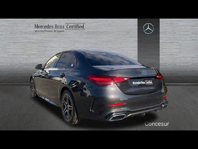 Usado Mercedes C200 AMG line 163 CV (119 kW) 2024 Gris Berlina