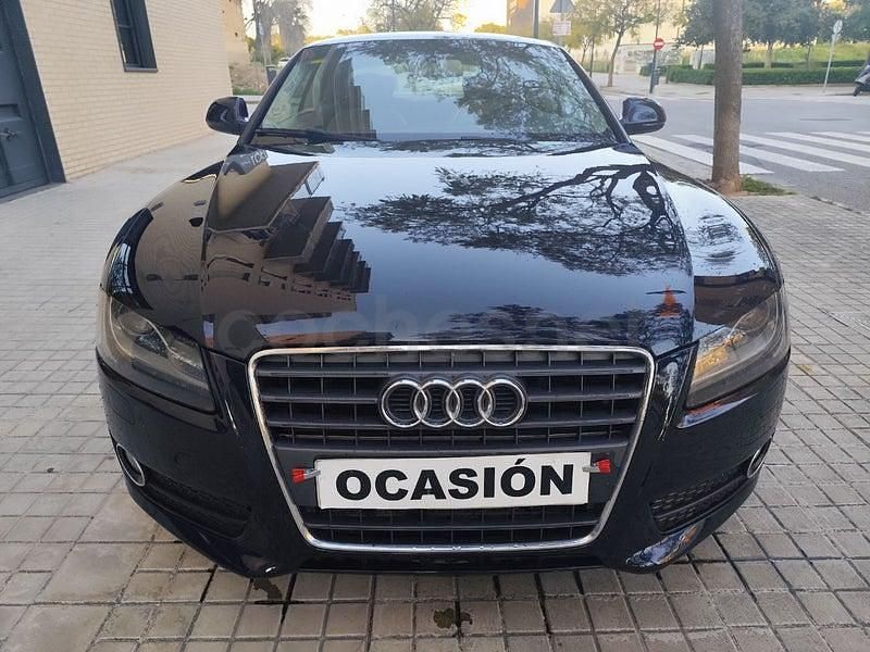 Usado Audi A5 240 CV (176 kW) 2010 Azul Coupe