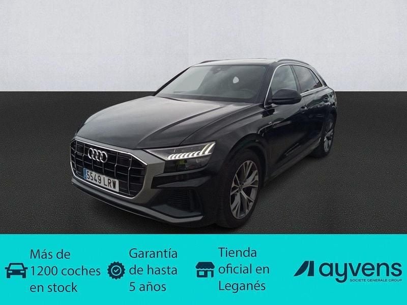 Negro Usado 2021 Audi Q8 S-line plus SUV | 59.400 € (Precio justo) - Imagen 1/4