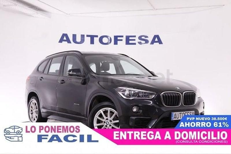 Usado BMW X1 136 CV (100 kW) 2017 Negro SUV