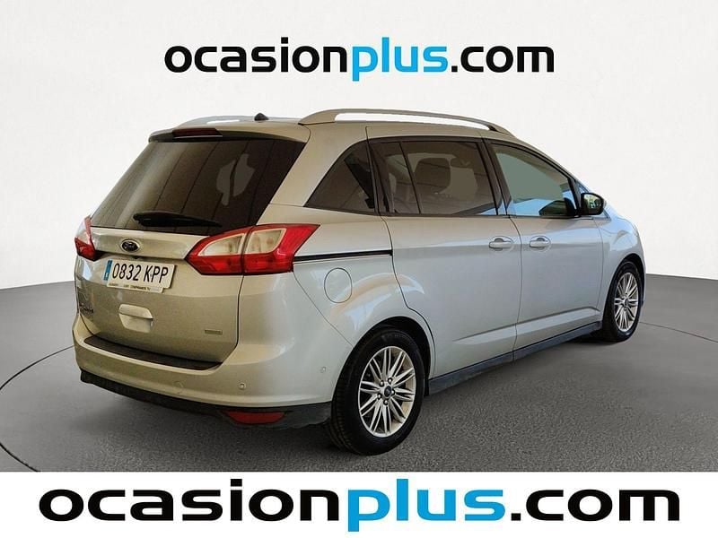Usado Ford Grand C-Max Trend+ 125 CV (91 kW) 2018 Gris plata Monovolumen