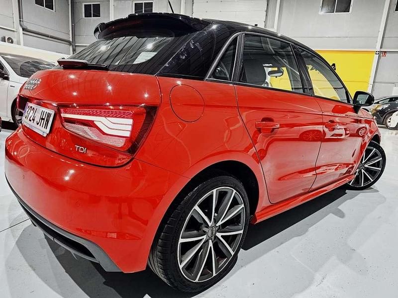 Usado Audi A1 Sportback S-Line 116 CV (85 kW) 2015 Rojo Utilitario