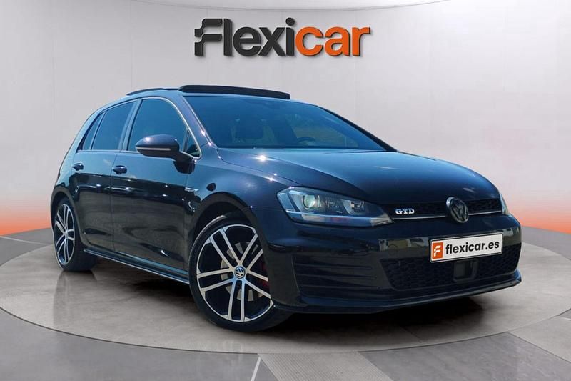 Negro Usado 2017 VW Golf GTD Berlina | 19.290 € (Buen precio) - Imagen 1/4