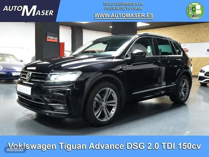 Usado VW Tiguan Advance 150 CV (110 kW) 2020 Negro SUV
