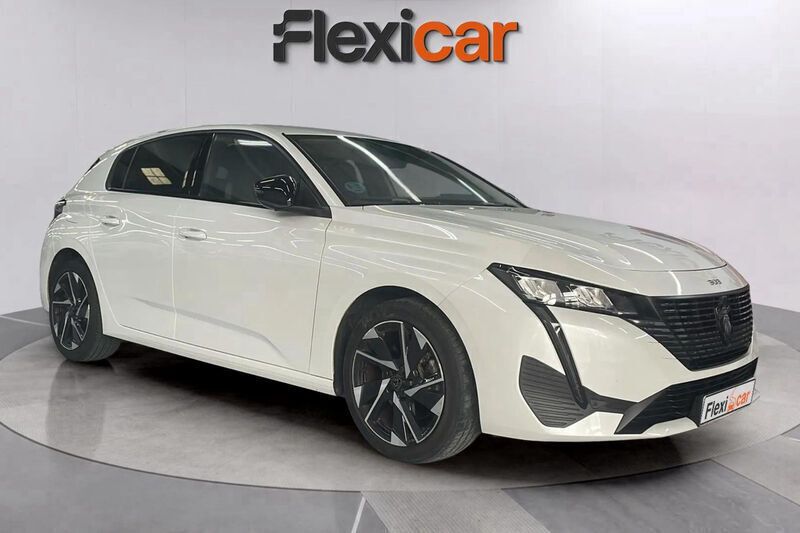Blanco Usado 2021 Peugeot 308 Allure Berlina | 18.490 € (Precio justo) - Imagen 1/4