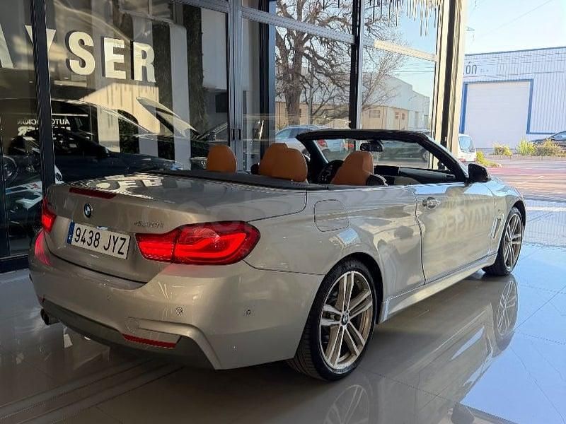 Usado BMW 430 Cabriolet Comfort Edition 252 CV (185 kW) 2016 Gris / plata Descapotable