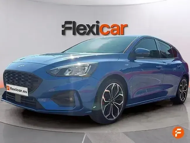 Usado Ford Focus ST-Line 125 CV (91 kW) 2020 Azul Berlina