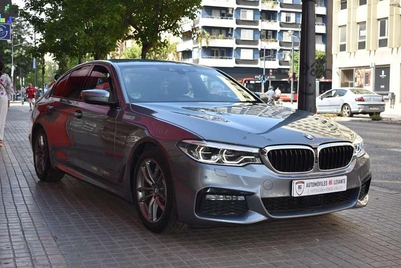 Usado BMW 520 190 CV (139 kW) 2018 Gris Berlina