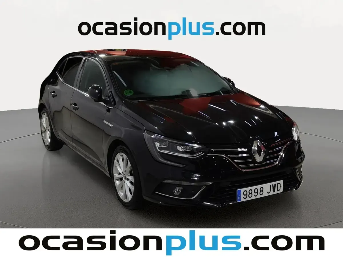 Usado Renault Mégane Zen 130 CV (95 kW) 2017 Negro Utilitario