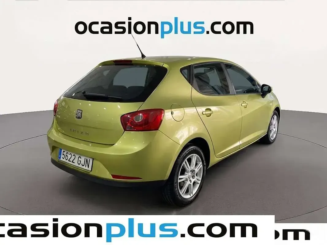 Usado Seat Ibiza Reference 86 CV (63 kW) 2008 Amarillo Utilitario