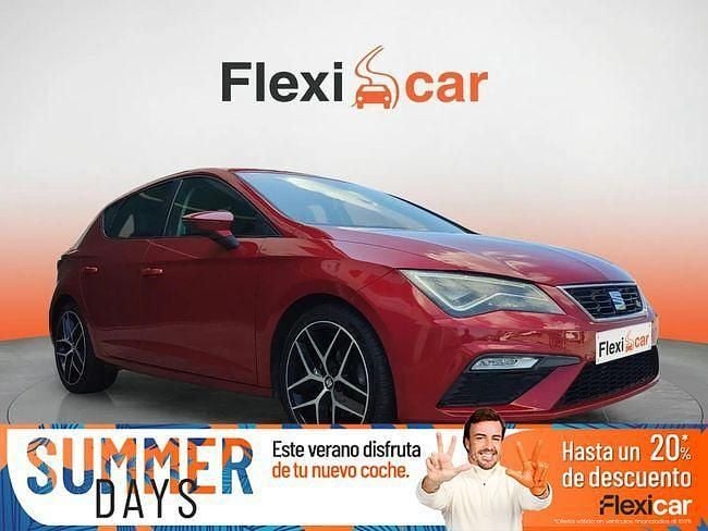 Usado Seat Leon FR 125 CV (91 kW) 2018 Rojo Berlina